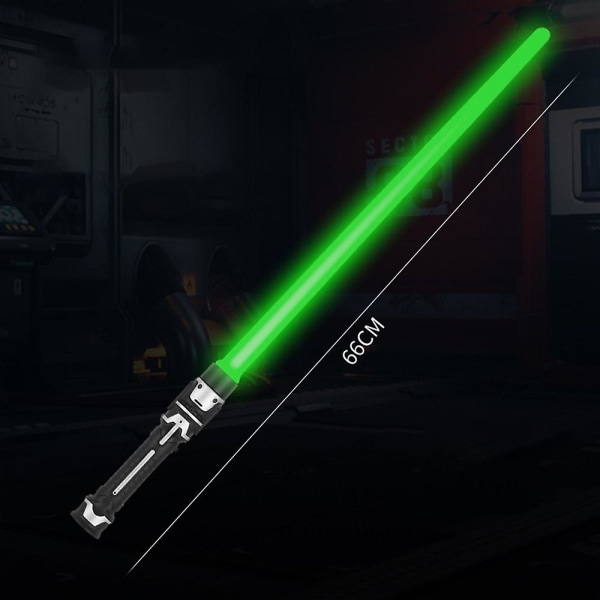 Star Wars Laser Sword Leksaker Med Ljud Belysning För Barn Anti-halk Handtag Lightsaber Cosplay rekvisita Green