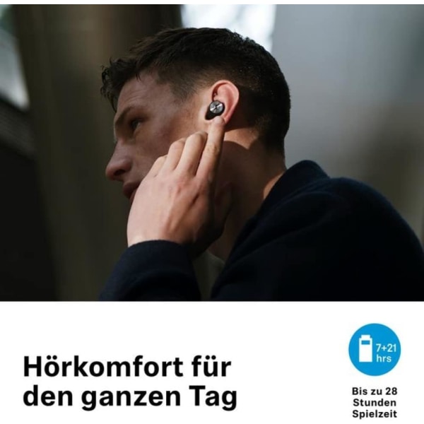 Sennheiser Momentum True Wireless 2 Active Noise Cancelling Bluetooth In-Ear-hörlurar white