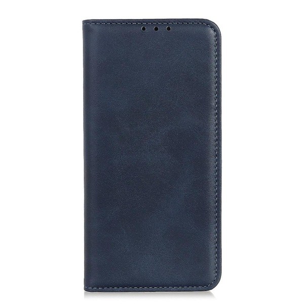 Självabsorberande fodral i spaltläder för Samsung Galaxy S21 5G/S21 4G