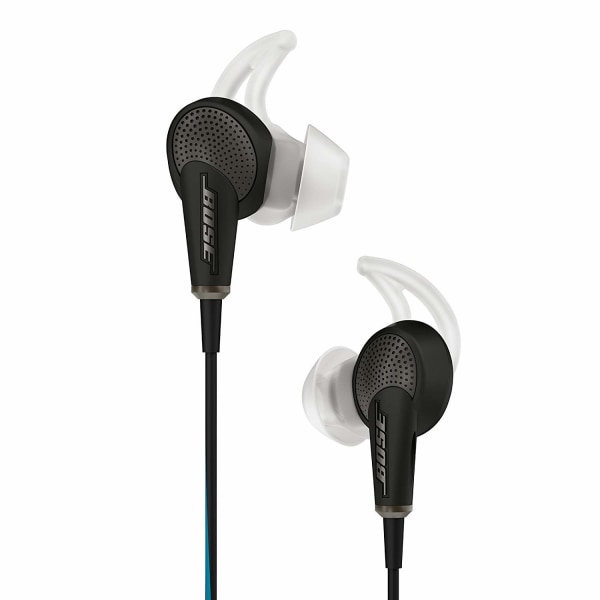 Bose QuietComfort 20 akustiske støyreduserende hodetelefoner, Apple-enheter eller Android-enheter Black suitable for apple