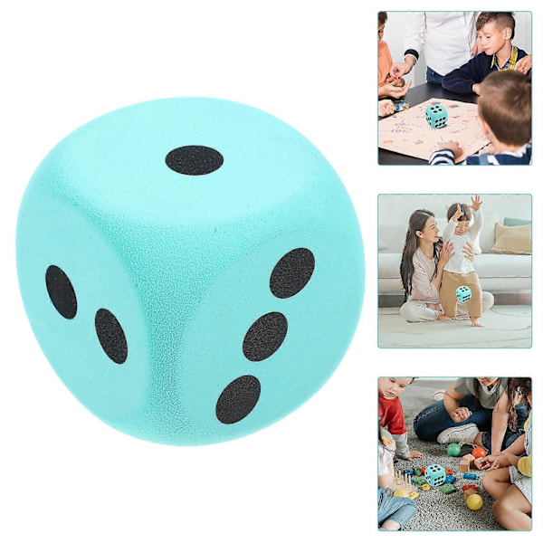 2 stk EVA Store Terninger Nummerlæring Terninger Kjempe Spill Terninger Party Terninger Morsomme Spill Terninger