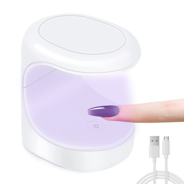 Mini UV Lamp - 16W UV/LED Nail Lamp Nail Dryer Nails for Gel Nail Polish, Nail Glue Gel,for Beginners, DIY, Professionals, Salon