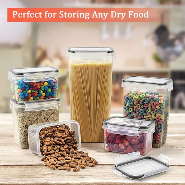 14-Pack Airtight Food Storage Containers with Lids - BPA Free 2500