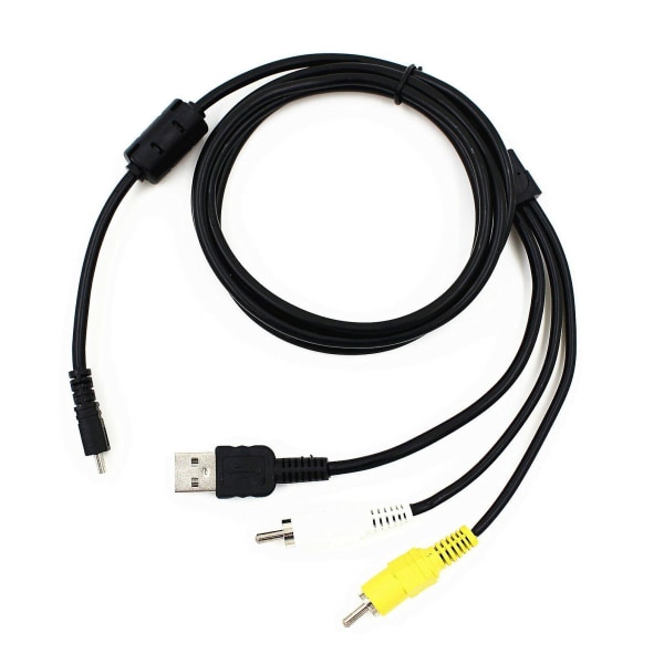 För Pentax I-avc7 kamera 3-i-1 USB laddare Data Av TV-kabel