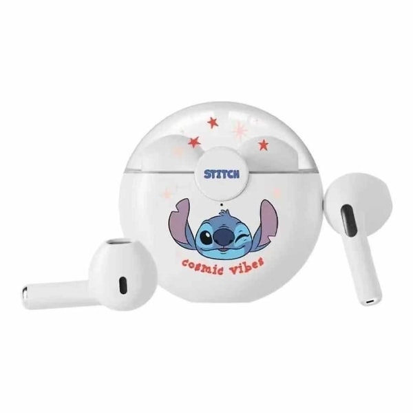 Kids Stitch Angel trådløs Bluetooth 5.3-hodetelefoner Hifi-lyd-hodetelefoner Stitch