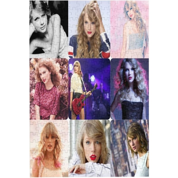 Pussel Taylor Swift Poster Taylor Swift pussel för vuxna 1000 pusselbitar för barn och ett 300 Piece