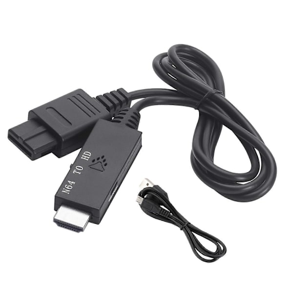N64 HDMI-muunnin Nintendo SNES/NGC/SFC/N64 Plug and Play -pelikonsoliadapterille