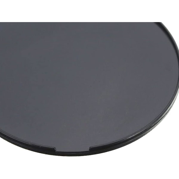Ny 2x sirkulær selvklebende dashbord/konsollplate med selvklebende sugekoppbase passer for Garmin TomTom GPS Smartphone dashbordplate 72mm