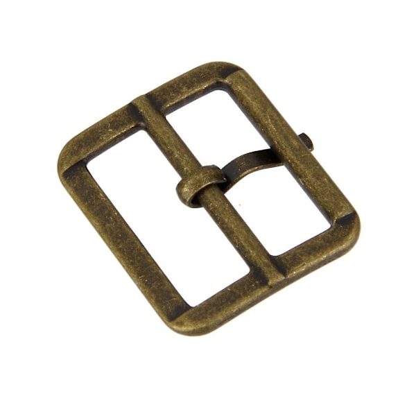 Metalliset rullasoljet Suorakulmio Tri-glide Solki Pronssi 25mm (FMY)