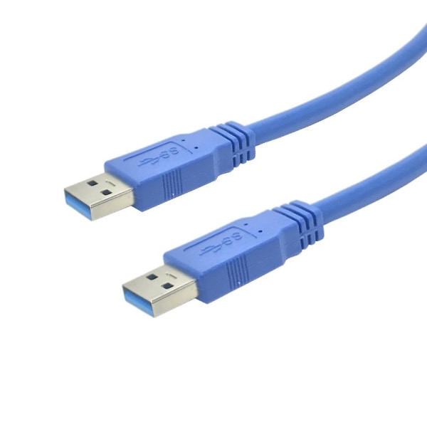 USB 3.0 kabel Super Speed ​​USB 3.0 A hane till hane USB förlängningskabel för kylare hårddisk USB 3.0 datakabelförlängare 0,3m -5m
