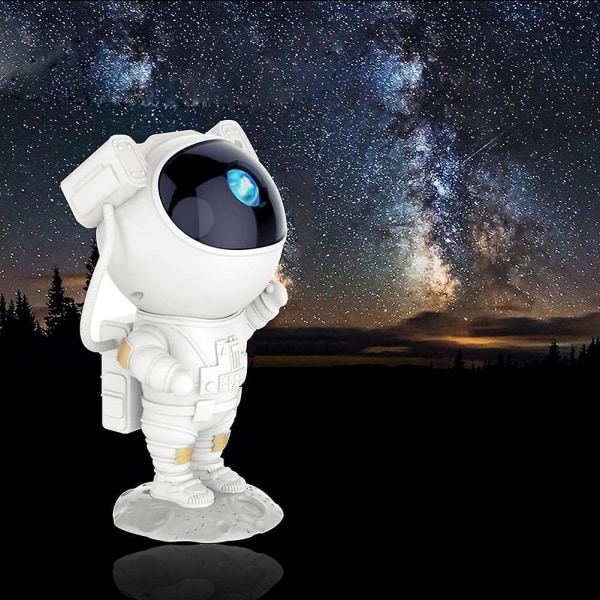 Astronaut Star Projector - Led stjernehimmellampe med fjernkontroll