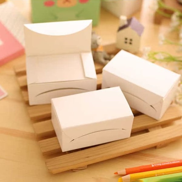 100 st/set Kraftpapper Tomma Kort KHAKI khaki