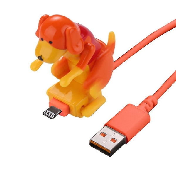 Stray Dog Laddningskabel, Smartphone USB Kabel Laddare USB Dataöverföring Snabbladdare Kabel För Iphone 15 Pro Z Flip 5 Type-c for iPhone Orange