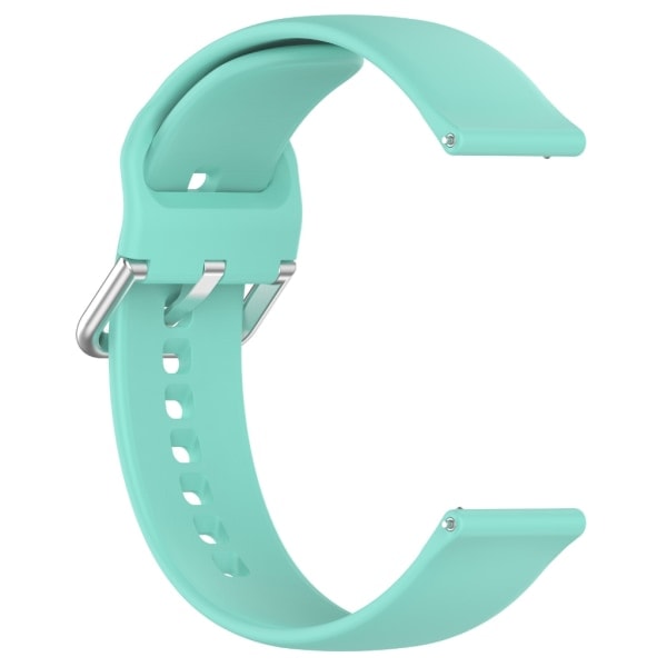 Komfortabelt og slidstærkt silikonearmbånd til ur. Blødt og fleksibelt armbånd. Let at installere til Xplora X6 play Teal 20mm Teal Teal 20mm