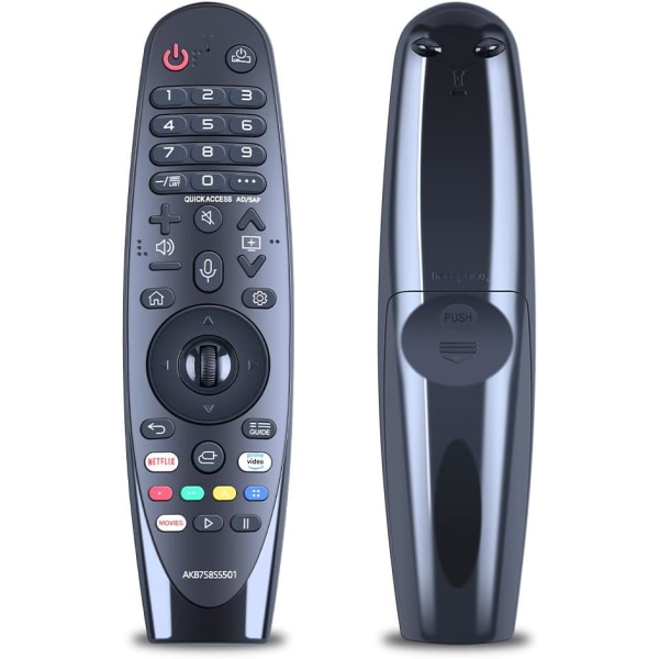Voice Magic fjärrkontroll kompatibel för LG Magic Smart TV-fjärrkontroll AN-MR20GA AN-MR19BA AN-MR18BA
