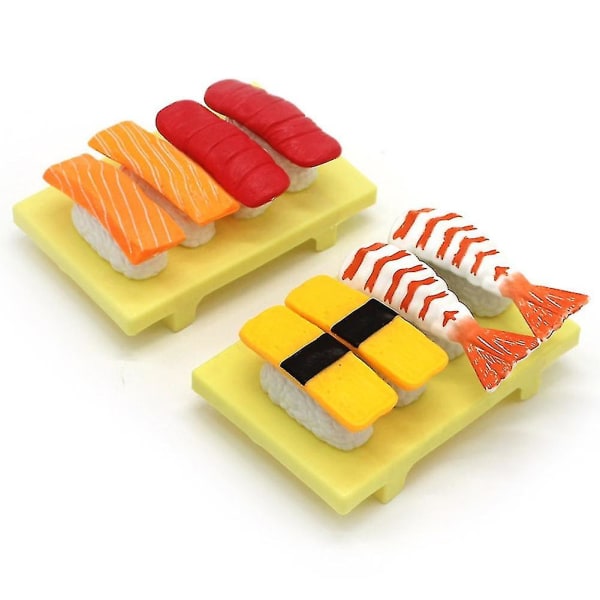 Simulering Sushi Mat Kök Set Modell Låtsas Lek Kök Utbildning Barn Leksak Kaesi