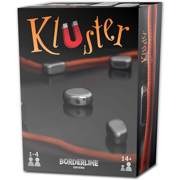 Kluster: the Magnetic Dexterity Party Travel Game som kan spelas på vilken sur som helst