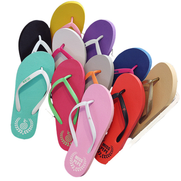 Flip Flops för kvinnor - Flip Flop - Mönster för sjöhäst och palmträd - Elegant och stilig, mjuk tåavskiljare, bekvämt halkfritt slitstarkt material Purple 35to36