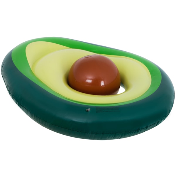 Oppustelig bademadras med avocado-bold med frø 150 cm XL 1330