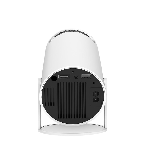 180° roterbar bärbar projektor Smart Wifi Home Beamers Player för kontor utomhus US plug