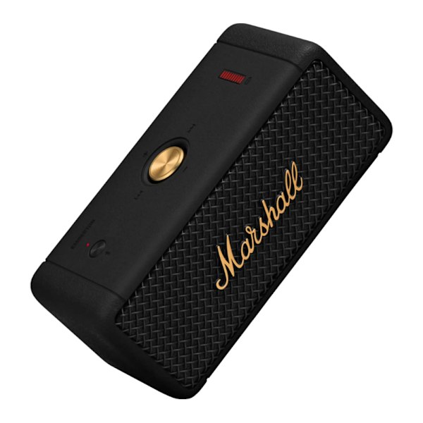 Bærbar Trådløs Bluetooth-højttaler Vandtætte Højttalere Fest Black Gold