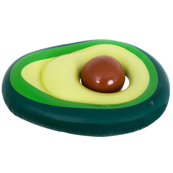 Oppustelig bademadras med avocado-bold med frø 150 cm XL 1330
