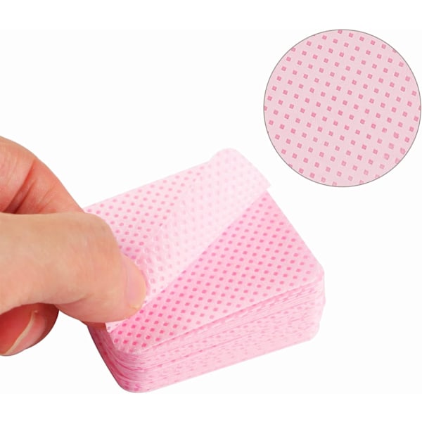 200 st luddfria nageldukar, nageltorkningspads luddfria konst U