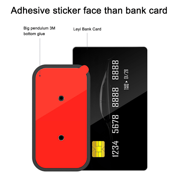 Magnetisk bilholder - Svart