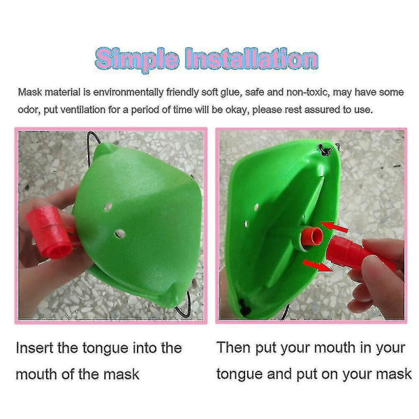 Frog Mouth Tic Tac Tongue Catch Game Joint Take Card-Eat Pest Desktop Brettspill Xmas For Kids Baby