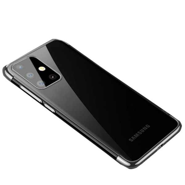Stilig støtsikkert Floveme-deksel - Samsung Galaxy A71 Svart