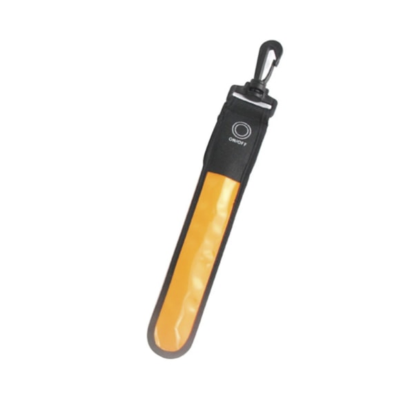 Praktiskt Slittålig LED Reflex Rem Orange