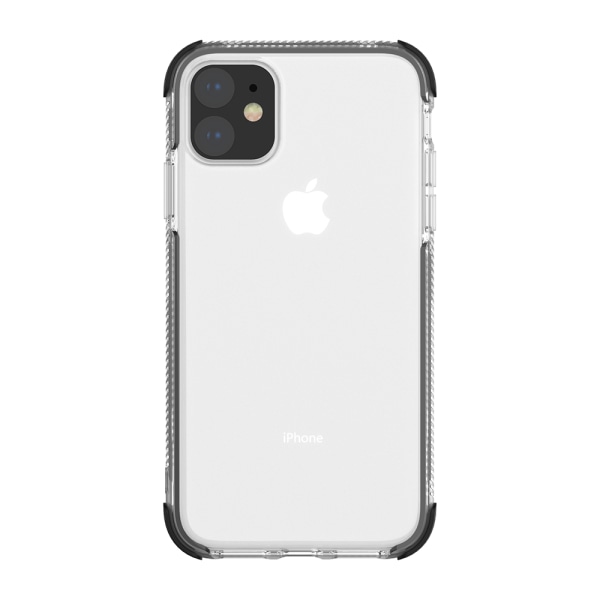 Erittäin ohut kulutusta kestävä silikonikotelo - iPhone 11 Pro Max Svart