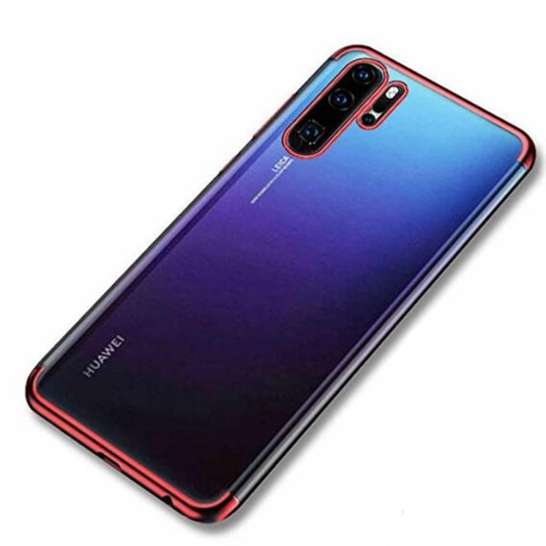 Huawei P30 Pro - Stilrent Skyddande (Floveme) Silikonskal Silver