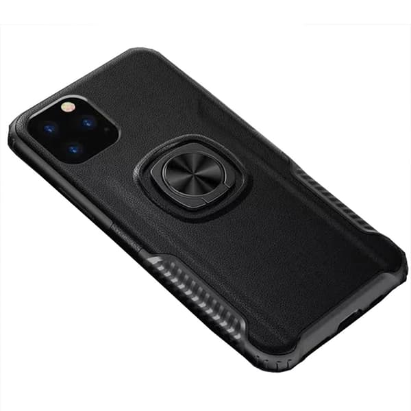 Stilrent Skal med Ringhållare - iPhone 11 Pro Max Petrol