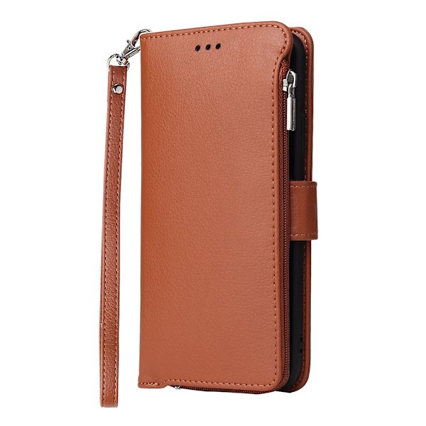 Smooth Wallet Case - iPhone 11 Pro Brun