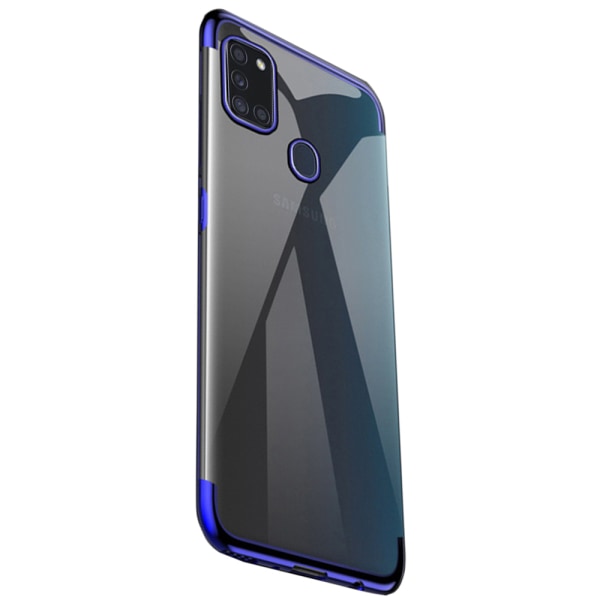 Samsung Galaxy A21S - Elegant silikondeksel Blå