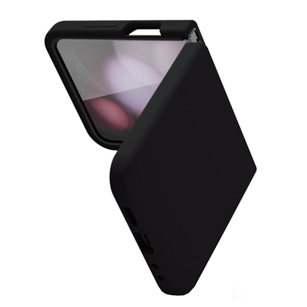 Samsung Galaxy Z Flip 6 - Elegant Matt Skal för Optimal Skydd Svart