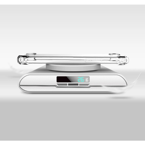 Käytännöllinen silikonikuori erittäin paksuilla kulmilla iPhone 6/6s PLUS:lle Genomskinlig