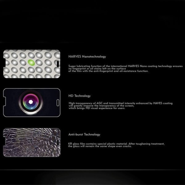 2-PACK MyGuards skærmbeskytter til Huawei Honor 9 (skærmtilpasning)