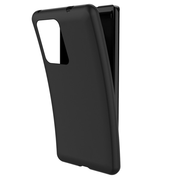 Samsung Galaxy A41 - Beskyttende mat cover Svart