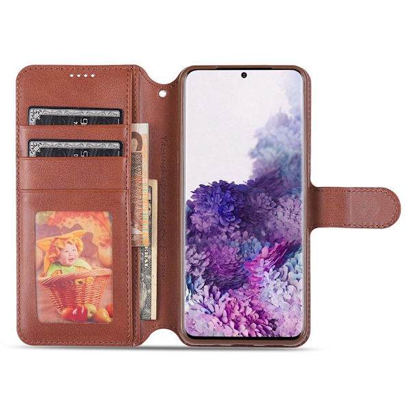 Praktisk pung etui (Yazunshi) - Samsung Galaxy S20FE Svart