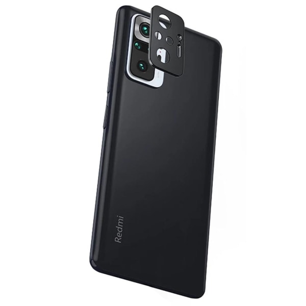2-PACK Redmi Note 10S 2.5D HD Kameralinsskydd Transparent/Genomskinlig