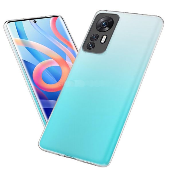Silikonskal Tunt - Xiaomi Mi 12T Pro Genomskinlig