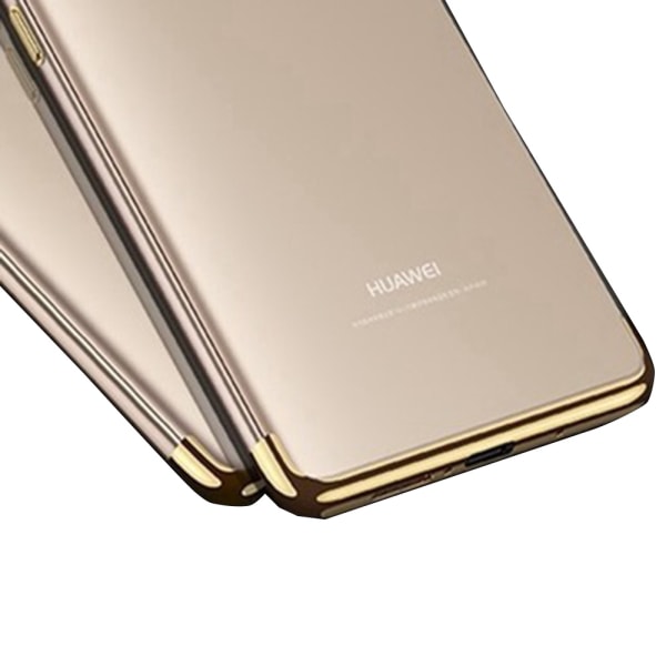 Huawei Honor 9 Lite - Exklusivt Floveme Silikonskal Silver