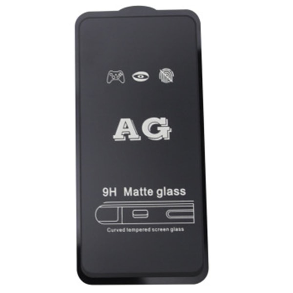 Galaxy A80 2.5D Anti-Fingerprints Näytönsuoja 0,3mm Transparent/Genomskinlig