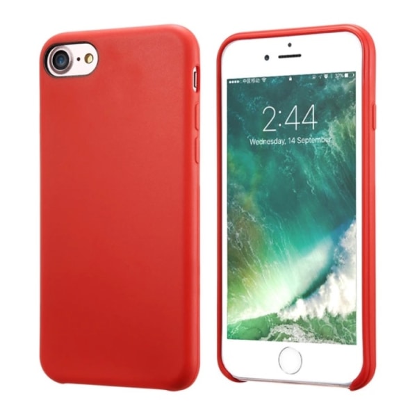 iPhone 8 Plus - Vankka suojaava Smart Cover Dr. Asia Röd