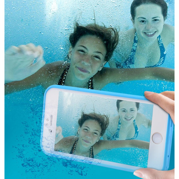 Flovemes praktiske vanntette deksler - iPhone 6/6S PLUS Vit