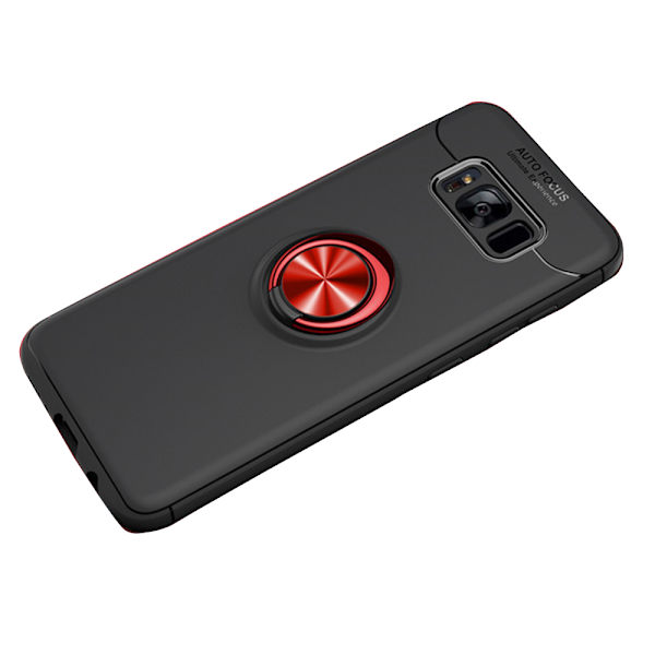 Auto Focus Skal med Ringhållare - Samsung Galaxy S8 Blå/Blå