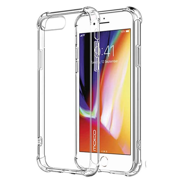 iPhone 7 - Silikonskal Transparent/Genomskinlig