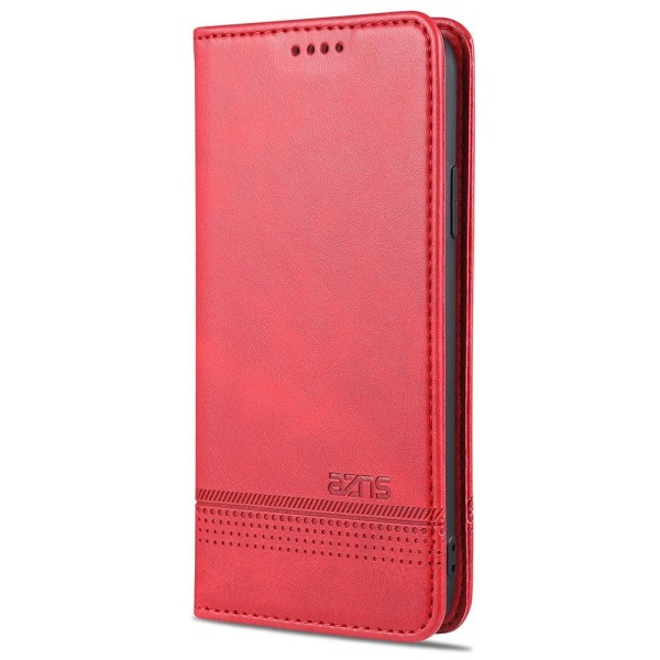 Gjennomtenkt AZNS lommebokdeksel - Xiaomi Redmi 9AT Röd